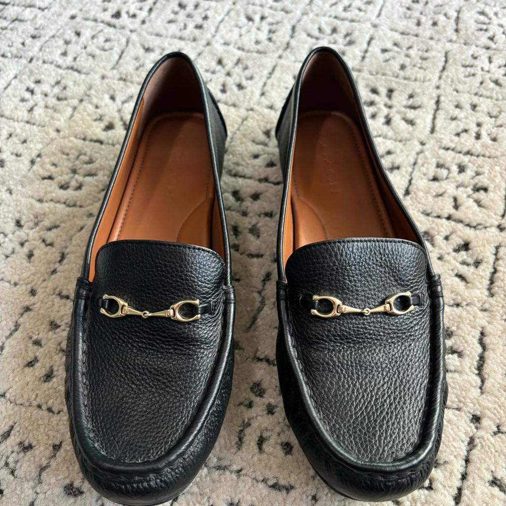 Coach Mavis Loafer Black Women's Size 9